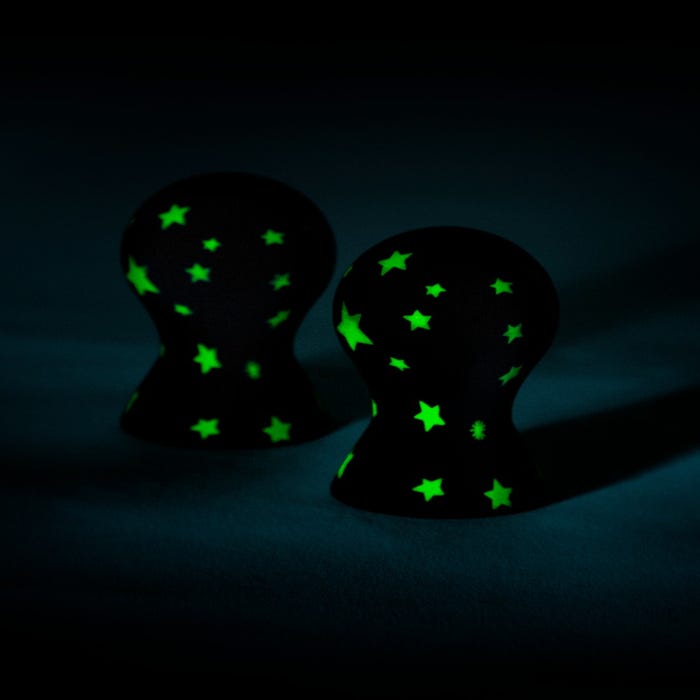 Pompes à tétons silicone phospho Lucky Stars