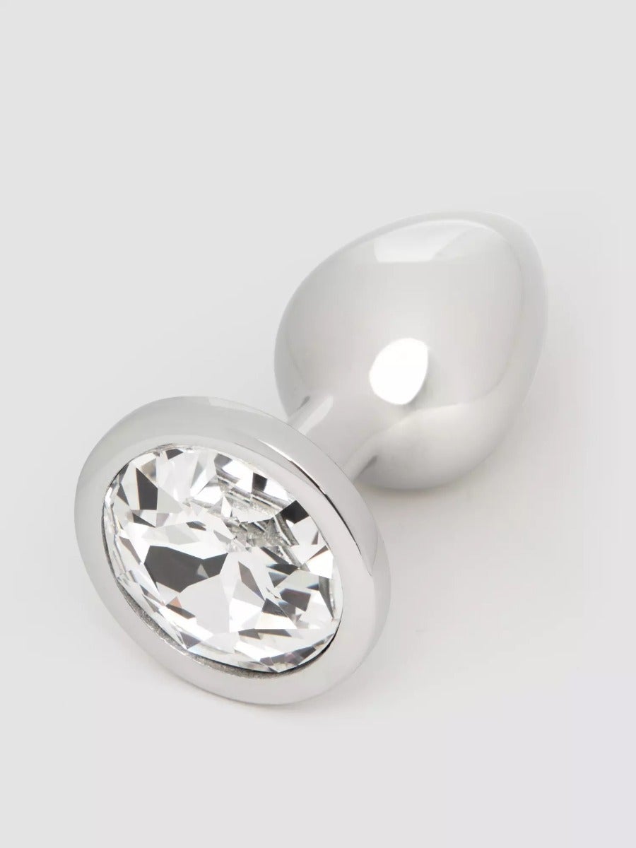 Plug anal bijou Fancy Pants argenté small