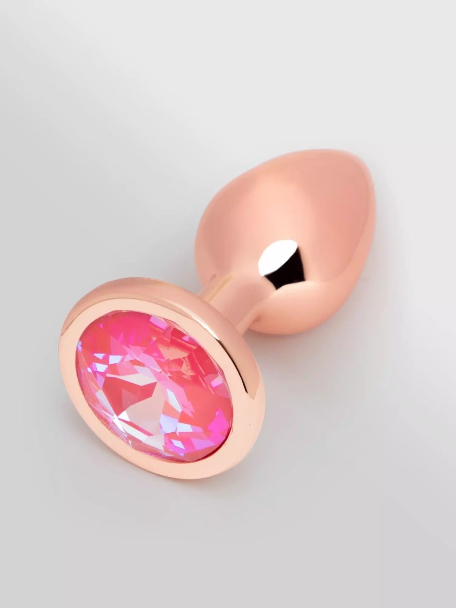 Plug anal bijou Fancy Pants rose gold small