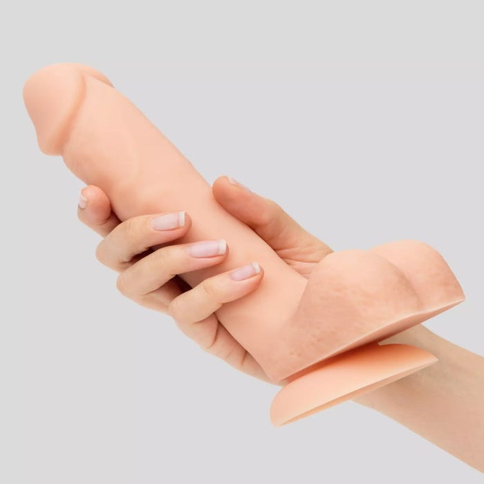 Gode ventouse réaliste silicone 20,3 cm