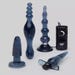 Kit anal débutant Get Started 4 pièces bleu