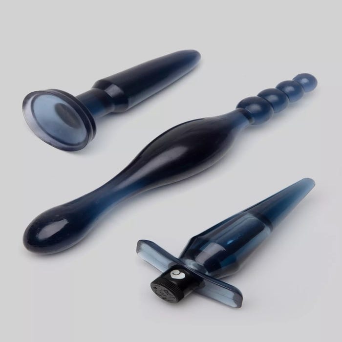 Kit anal débutant Get Started 4 pièces bleu