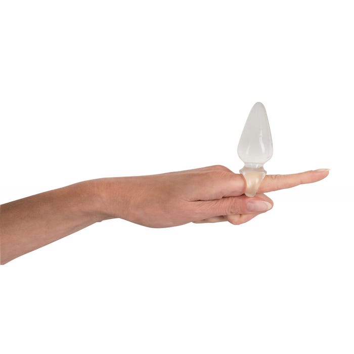 Plug Anal Doigt Transparent