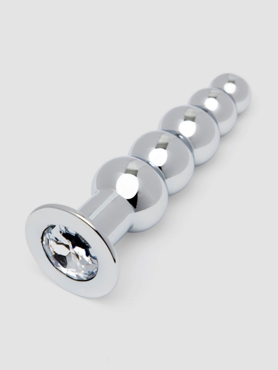 Plug anal bijou perlé Power Jewel