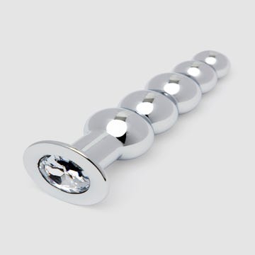 Plug anal bijou perlé Power Jewel