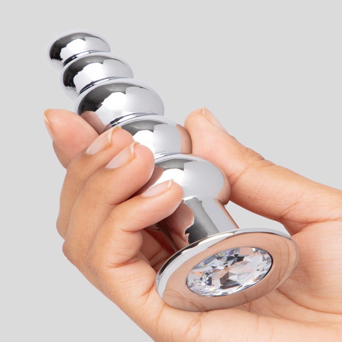 Plug anal bijou perlé Power Jewel