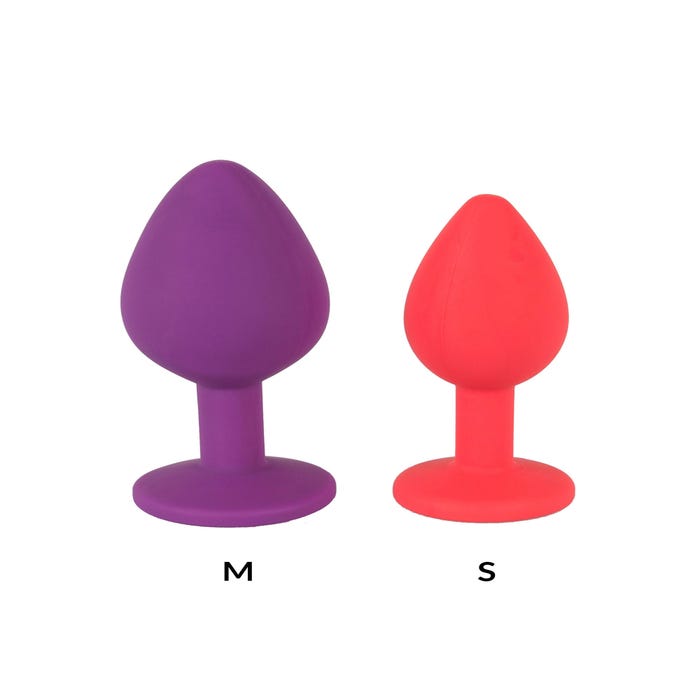 Plug Anal Bijou Rouge Small ColorfulJOY