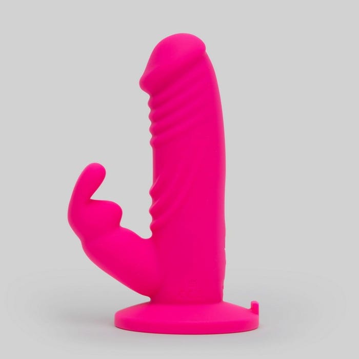 Vibromasseur rabbit ventouse télécommandé Hop Star