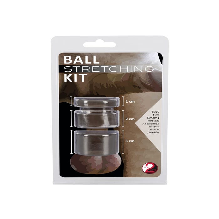 Kit de 3 Cockrings pour Testicules