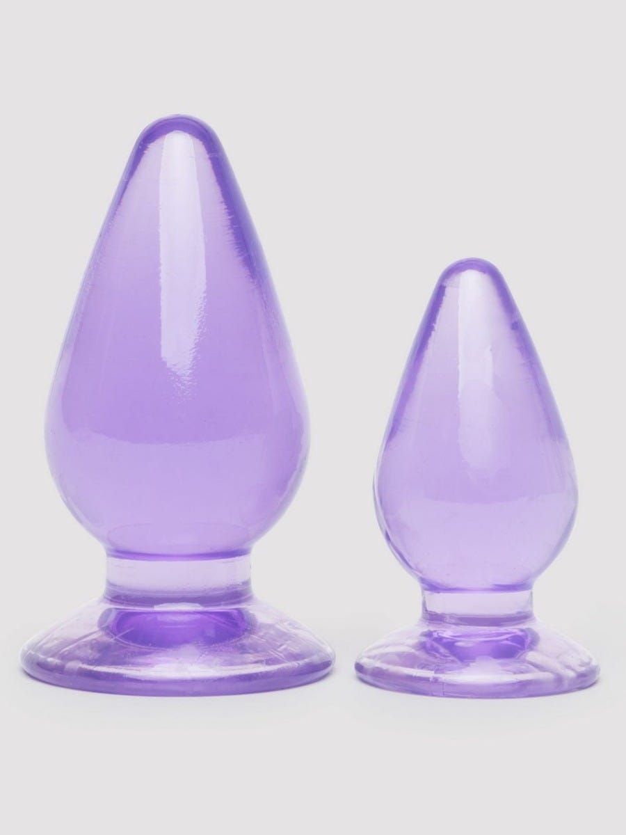 Kit plug anal Bulbous BASICS 2 pièces main product photo