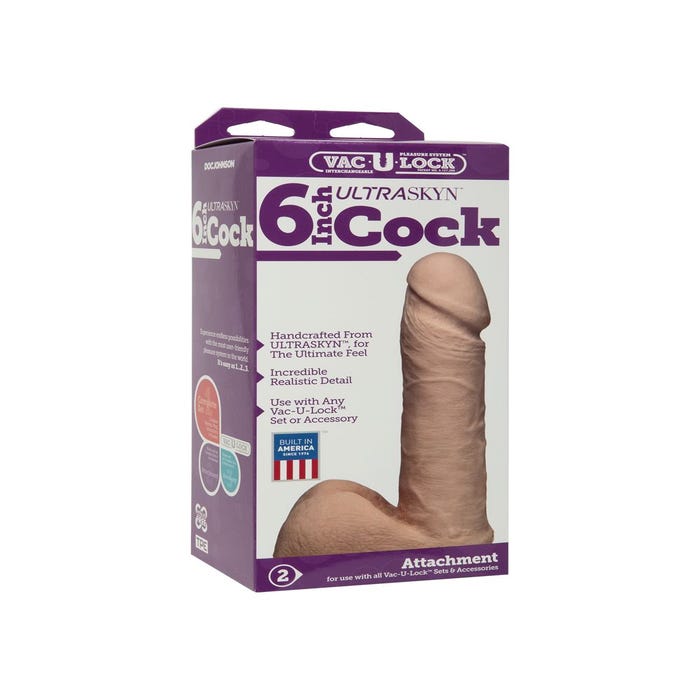 Gode Vac-U-Lock UltraSkyn 17,8 cm