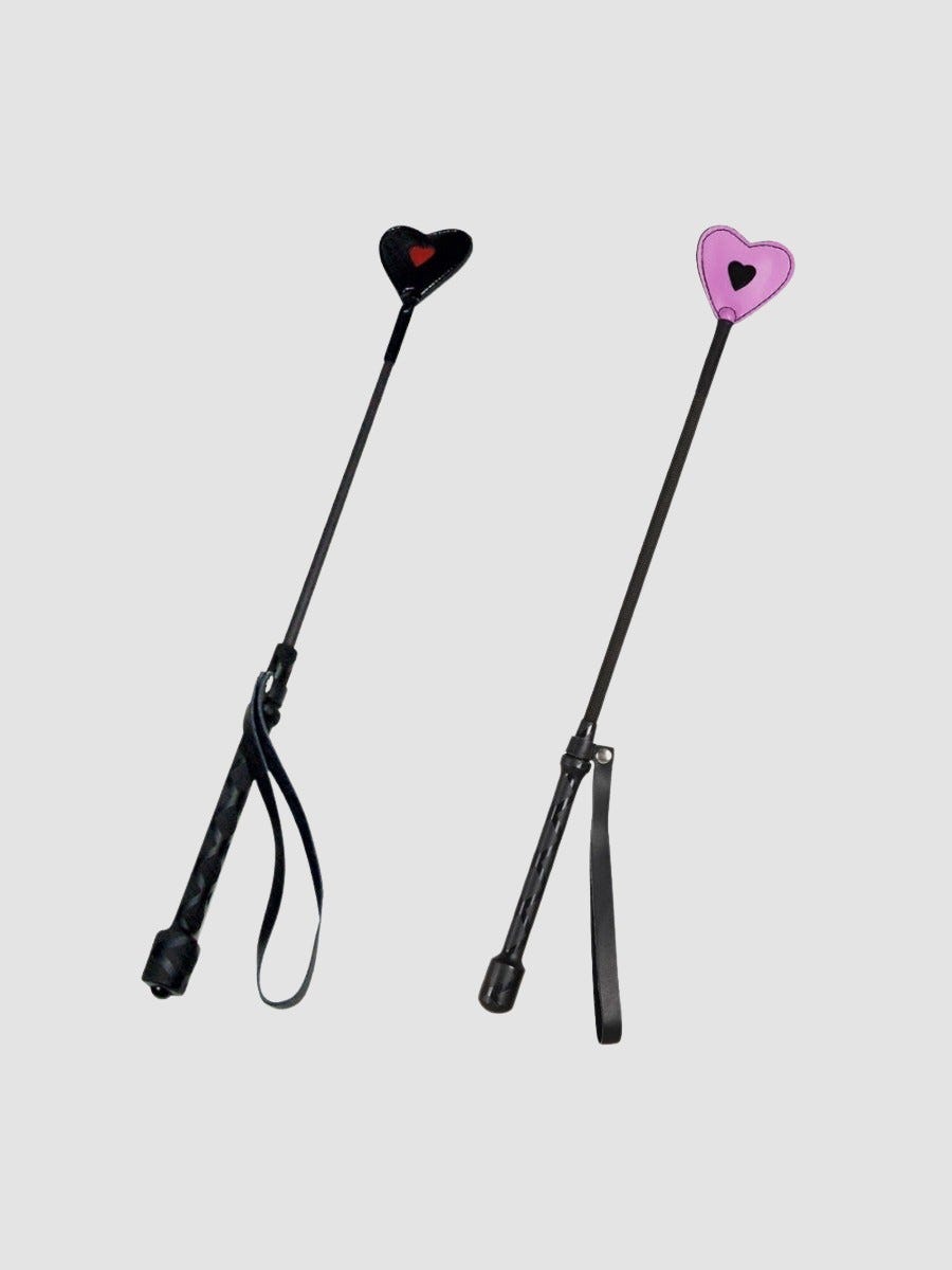 Cravache Embout Coeur