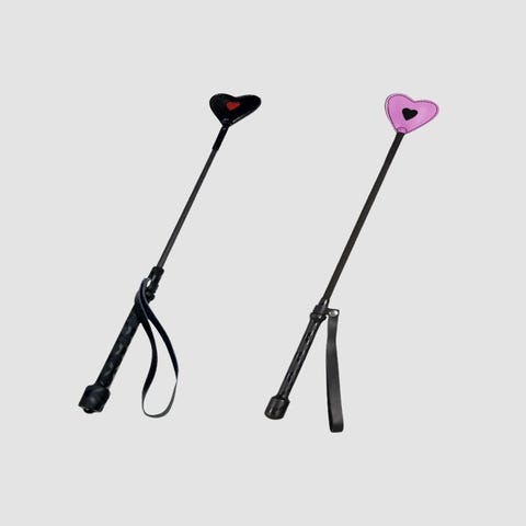 Cravache Embout Coeur