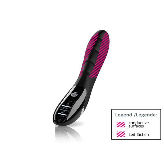 Vibromasseur E-Stim Sizzling Simon Black Edition