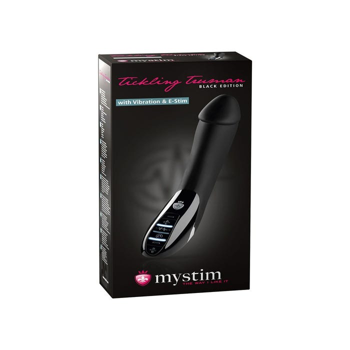 Vibromasseur E-Stim Tickling Truman Black Edition