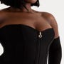 Corset manches longues Secret Silhouette noir
