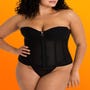 Corset manches longues Secret Silhouette noir GT