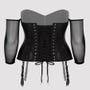 Corset manches longues Secret Silhouette noir GT