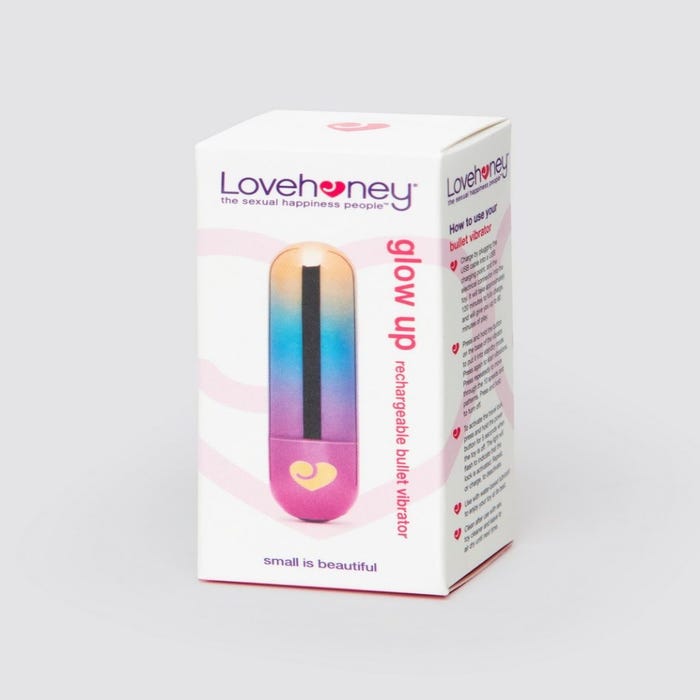 Stimulateur bullet rainbow Glow Up