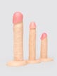 Kit gode anal ventouse réaliste Classic Lifelike Lover 3 pièces