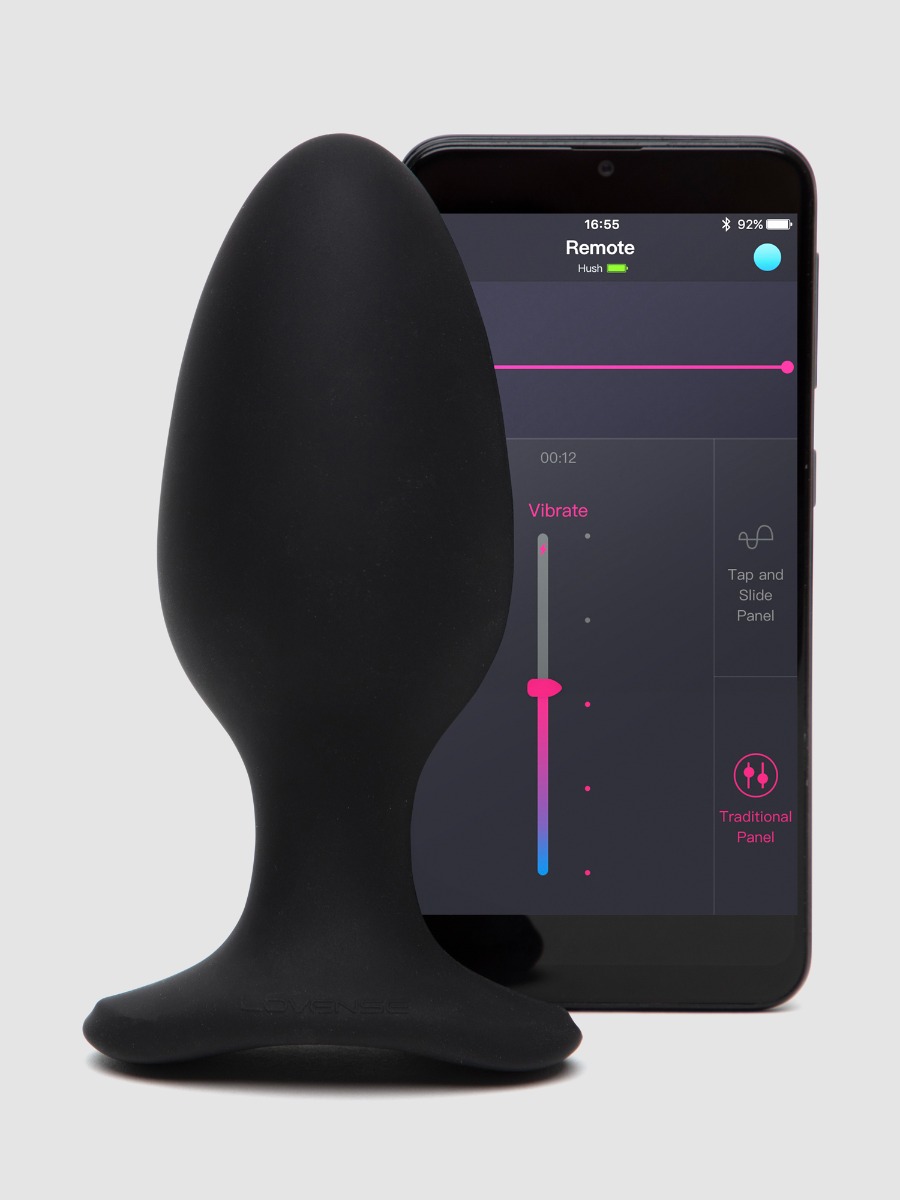 Plug Anal Vibrant Connecté Hush 2 L