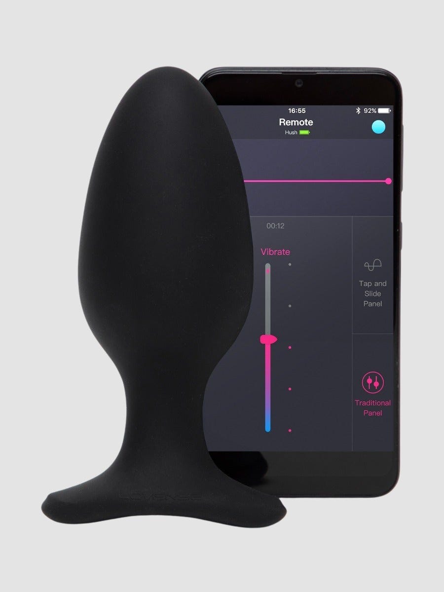 Plug anal vibrant connect Lovense Hush 2 XL|  espaceplaisir