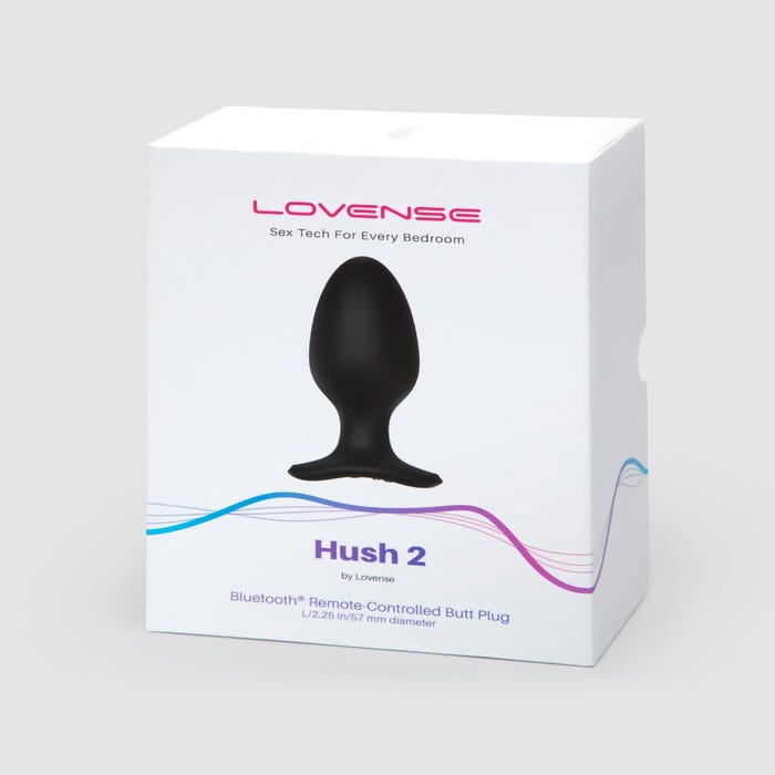 Plug anal vibrant connecté Lovense Hush 2 XL