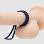 Lovehoney Cockring ajustable en silicone bleu Super Looper