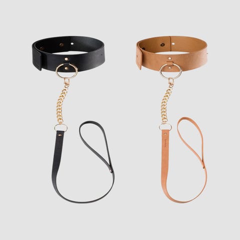Collier Choker avec Laisse MAZE