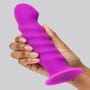 Dildo ventouse silicone 19 cm Sweet Swirl