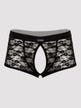 Boxer ouvert dentelle noir