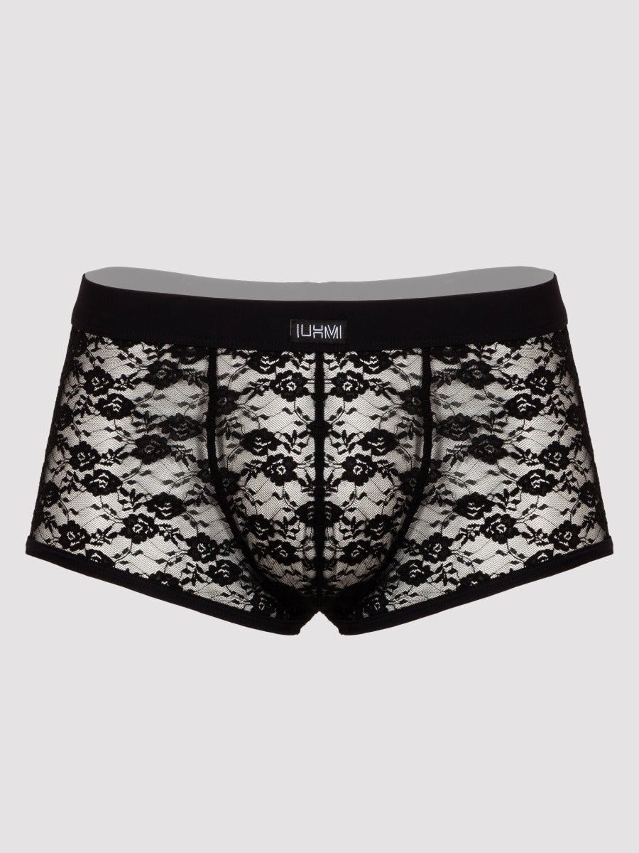 Boxer dentelle noir XXL