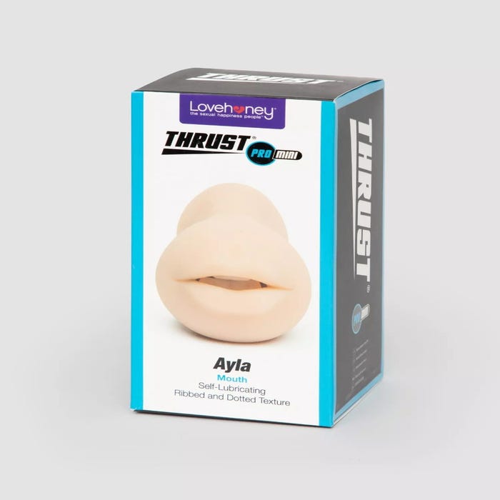 Masturbateur bouche auto-lubrifié Ayla Pro Mini