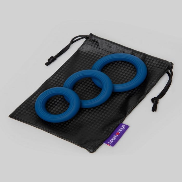 Kit de 3 cockrings silicone Ignite