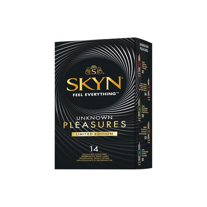 Préservatifs Skyn Unknown Pleasures Boîte de 14