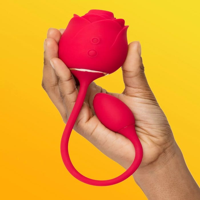 Stimulateur clitoridien 2-en-1 Rose Glow