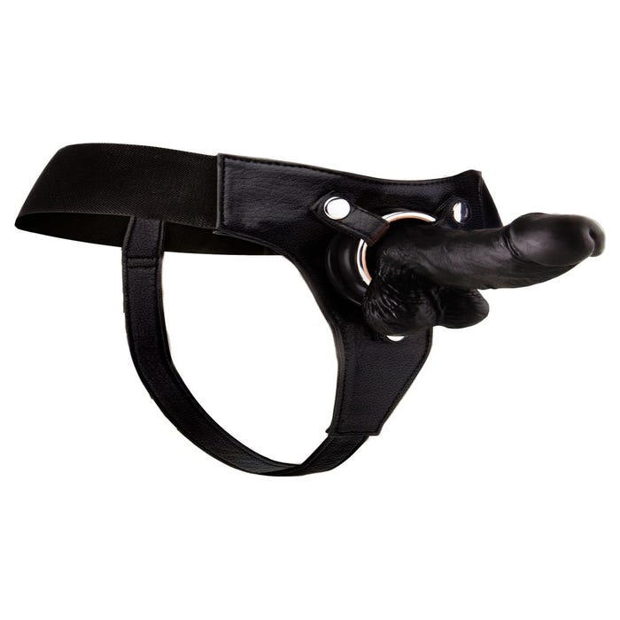 Kit Gode Ceinture Réaliste Cuir 15 cm