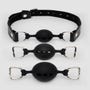 Kit de 3 bâillons boules en silicone Bondage Boutique