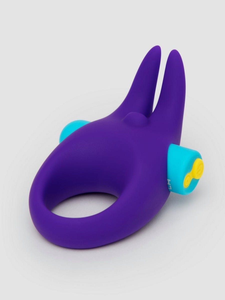 Anneau vibrant rabbit Excite Love Ring violet main product photo