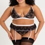 Ensemble 3 pièces Lustrous Lace noir GT