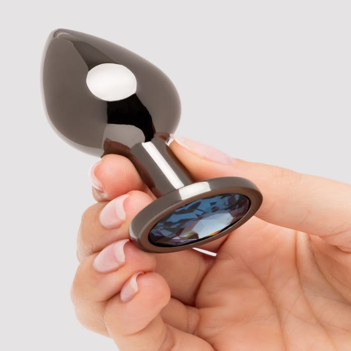 Lovehoney Secret Shine Jewelled Metal Medium Butt Plug 7,6 cm