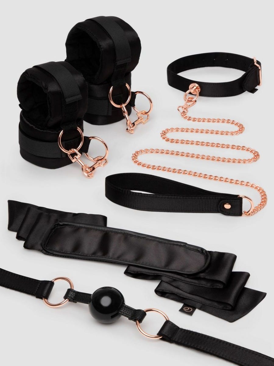 Kit bondage pour couple Sweet Restraint 5 pièces main product photo
