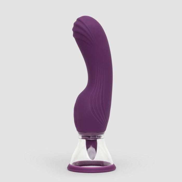 Pompe à vagin avec langue vibrante Lick Me