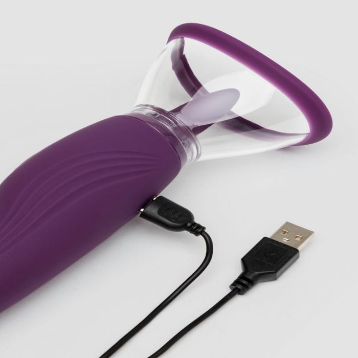 Pompe à vagin avec langue vibrante Lick Me