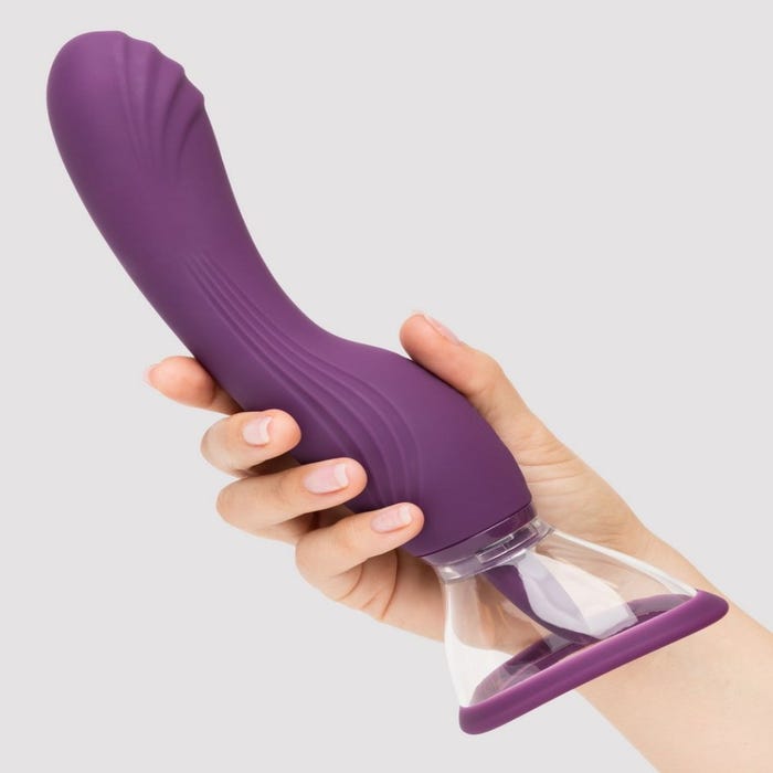 Pompe à vagin avec langue vibrante Lick Me