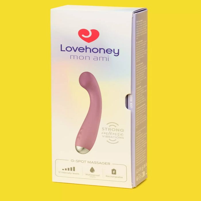 Vibromasseur point G silicone Mon Ami