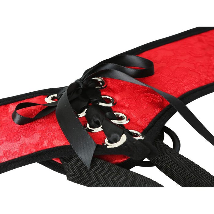 Harnais Sunrise Lace Corsette Strap On