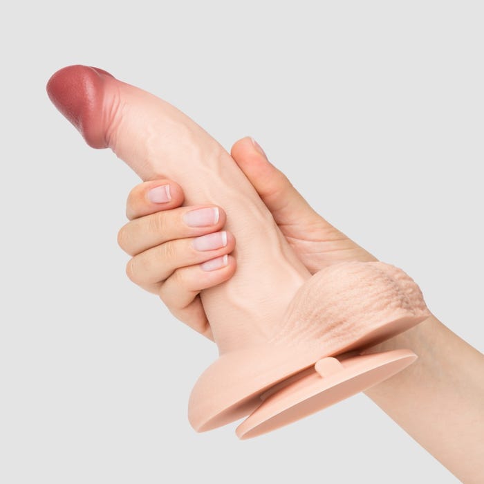 Gode ventouse ultra-réaliste avec prépuce Luxe Lifelike Lover