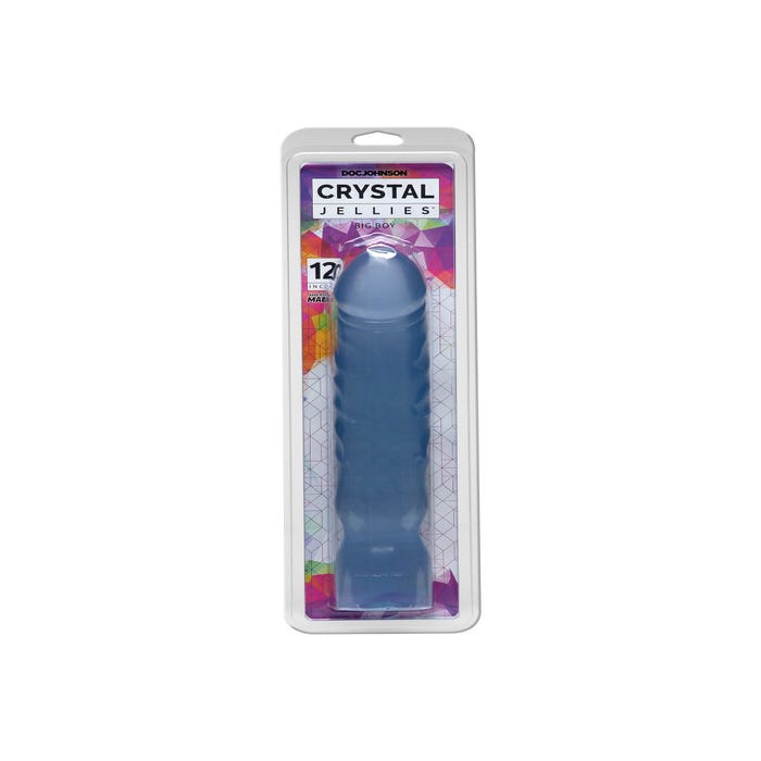 Gode XXL Crystal Jellies Big Boy 30,5 cm