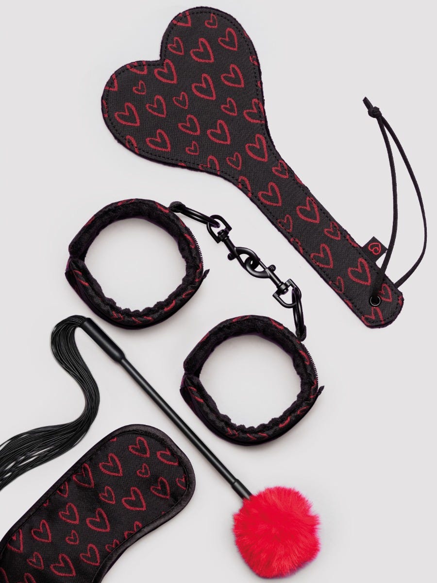 Kit bondage Hearts Desire 4 pièces de Lovehoney main product photo